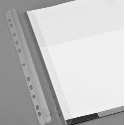 Listwa wsuwana 297 mm 3-4mm A4 z paskiem bez haczyków