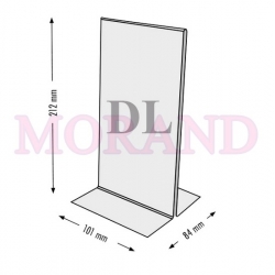 Stojak plakatowy MENU DL 101x212