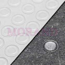 Bumpon stopki silikonowe 12,7 mm, wys 1,8 mm arkusz