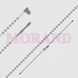 Żyłka pasek spinąjacy koralik 125mm 1000 sztuk